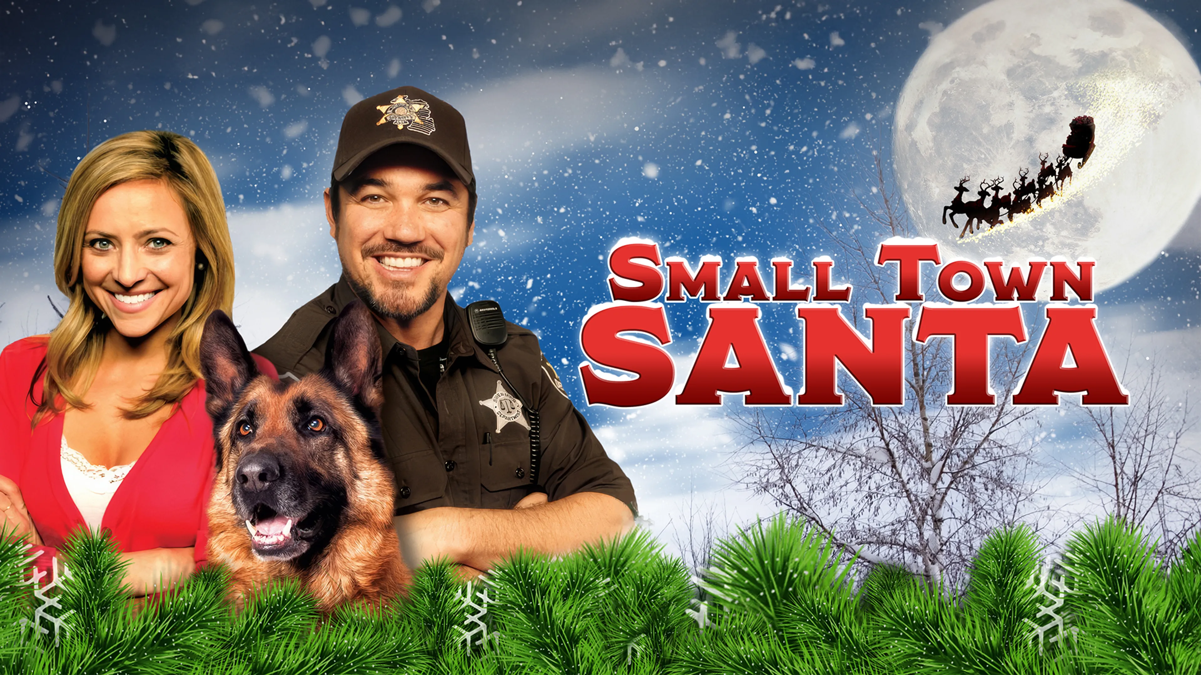 Small Town Santa poster